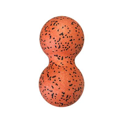 China Durable Customized Portable Blue PPE Yoga Peanut Massage Ball , Peanut Ball for sale