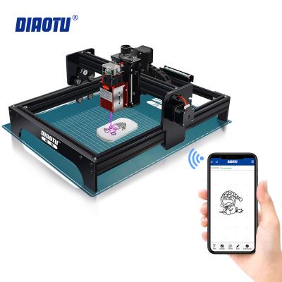 China Laser Engraving DIAOTU Laser Engraving Machine 250*300mm Laser Engrave Cutting Machine DIY Engraving Machine for sale