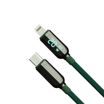 China Hot Sales Mobile Phone Type C To Light Data Cable 20W PD Fast Charging Cord For iPhone 13 Pro Mini 12 XR X XS Max 8 for sale