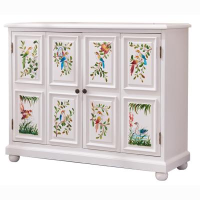 China Simple Home Living Adjustable Chinese Hallway Entrance Room Furniture (Other) Wooden Shoe Cabinet for sale