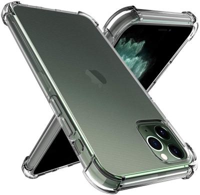 China 3D Shock Proof TPU Phone Shockproof Protective Clear Transparent Shockproof Phone Case For Iphone 11/12 pro max mini/13 for sale