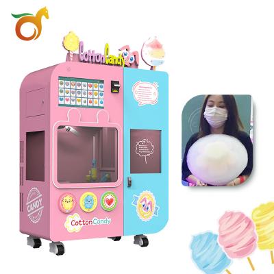 China Subway Station Airport Mall Highly Interactive Cotton Candy Machine Self-Service Hot Selling Fully Interactive Video Vending Machine 2022 New for sale