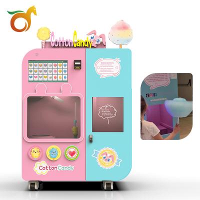 China Factory direct sourcing commercial new automatic cotton candy machine suitable for shopping malls and scenic spots for sale