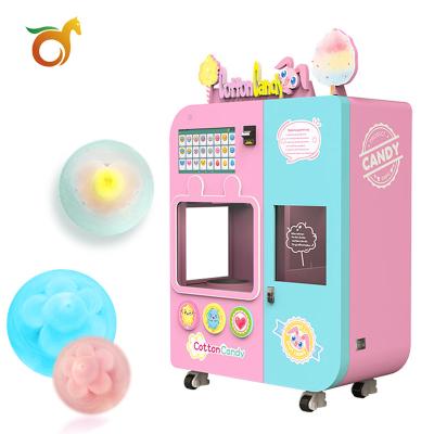 China Fully Automatic Metro Station Airport Mall Cotton Candy Machine, Multiple Payment Methods, 36 Kinds of Diy Fancy High-efficiency Production for sale