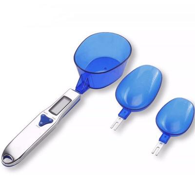 China Weight Measuring 500g Spoon Pocket Scale Electronic Kitchen Scales Cooking Tools LCD Digital Volume Food Measures Portable Weights Cake Tool for sale