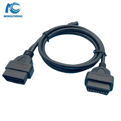 China Universal Read Chinese Factories Professionally Customize OBD2 16 Pin Female To Male Wire And DC Cable OBD2 Cable for sale