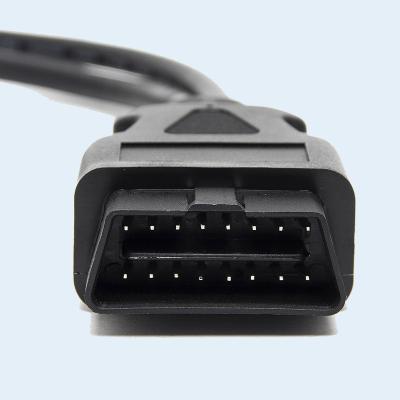 China All Car Wholesale 16 Series Customized Obd Connector Customized Obd 2 Pin Wiring For Car Diagnostic Cable Tool Cable for sale