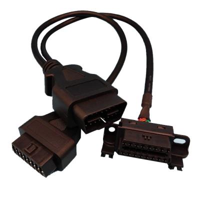 China High quality car! ! OBD 2 Extension Cable With 16 Pin Male And Female Cable Diagnostic Tool for sale