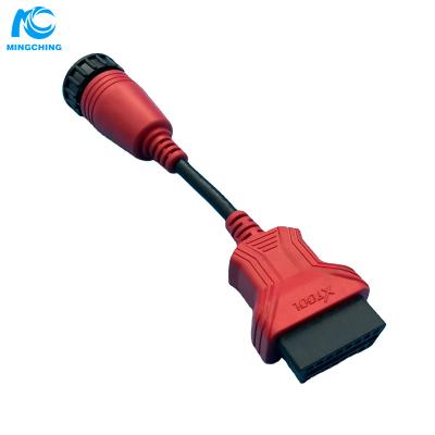 China OBD2 Diagnostic Fault Code Diagnostic Extension Cable For Cummins Engine for sale