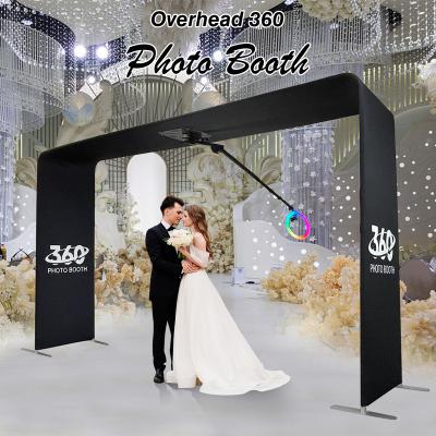 China New Luxury Configuration HLTD Sky Over 360 Photo Booth Selfie Booth Visual Rotation View Photo Booth Visual Booth Over 360 for sale