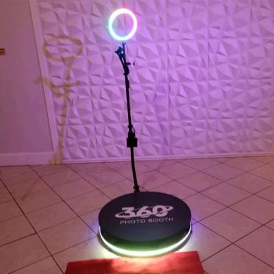 China 360 Degree Photo Booth Automatic Video Booth Self Adhesive 360 ​​Slow Motion Suit Setup Slow Motion Rotating Metal Base Machine for sale