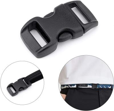 China Release 1inch Viable 2 Pack Wide Adjustable Double Buckle No Staples Sewing Replacement For Nylon Backpack Fanny Pack Dog Collars Strap for sale