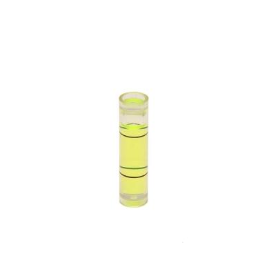 China Home Level Vials Bubble Cylinder Decorations Tubular Spirit Level for sale