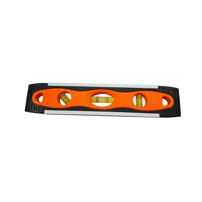 China 9 inch Mini Plastic Torpedo Spirit Level empire home decorations with aluminum sight and magnetic herramientas for sale