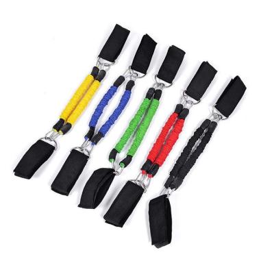 China Leg Resistance Band Exercise Steel Rope with Non-Slip Padded Ankle Slaps (All Bands Sold Separately) for sale