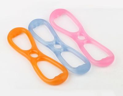 China Quick Delivery Home Exercise Silicone 8 Shape Stretcher Bands Booty Punches Resistance Bands for sale