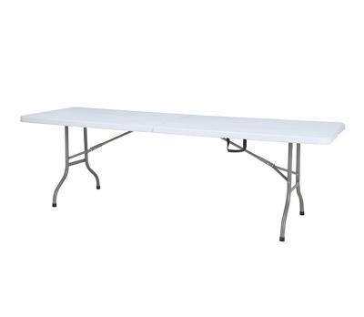 China Popular Modern Design Rectangle Plastic Folding Table for sale