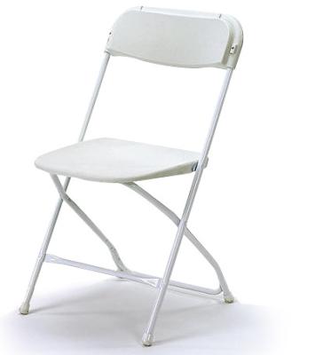 China Popular wholesale metal folding chair, garden chair, white chair for sale