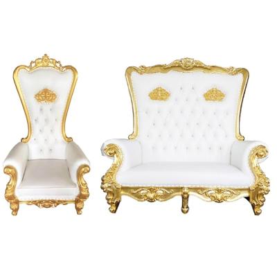 China Beautiful Design Customization Luxury Event Wedding Throne Chair for sale