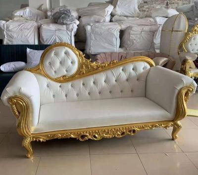 China Beautiful design wedding event throne sofa, wedding event king sofa chair for sale