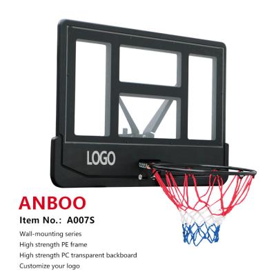 China HDPE+Steel Factory HDPE PVC Outdoor&Indoor Wall Mounted Basketball Backboard For Basketball Sports for sale