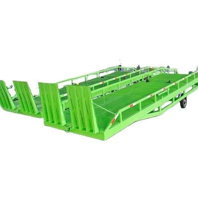 China Garment Shops Hot selling Chinese manufacturer direct sales adjustable hydraulic container truck loading and unloading dock ramp for sale