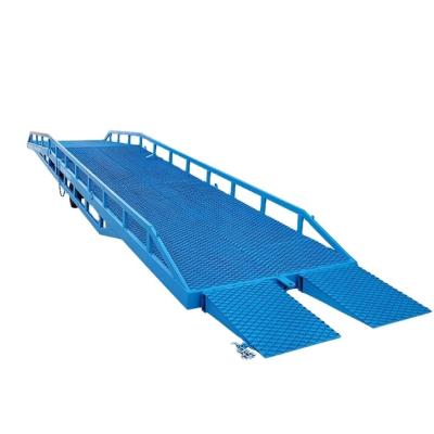 China Manufacturing Plant Mobile hydraulic loading and unloading platform for trailers - Ramp lifting working platform for sale