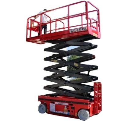 China Manufacturing Plant Scissor fork lifting platform lifting hydraulic electric selection high-altitude operation platform for sale