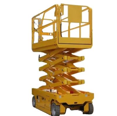 China Hotels A new hydraulic tracked self-propelled scissor fork lift for high-altitude operations for sale