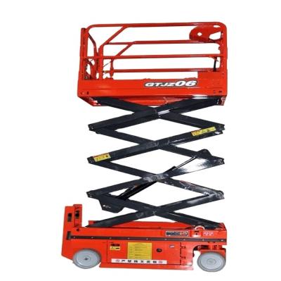 China Manufacturing Plant Hydraulic tracked high-altitude work platform Electric tracked scissor fork lifting platform for sale