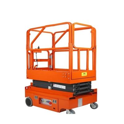 China Manufacturing Plant Single stage scissor lift scissor lift hydraulic mobile lifting platform for sale