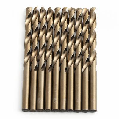 China Factory high quality metal drilling 6.5 mm brocas hsse co5 hss metal drill high speed steel drilling bit for sale