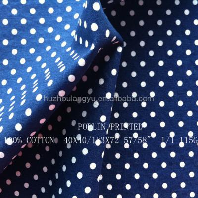 China Plain 100% COTTON POPLIN PRINTED FABRIC for sale