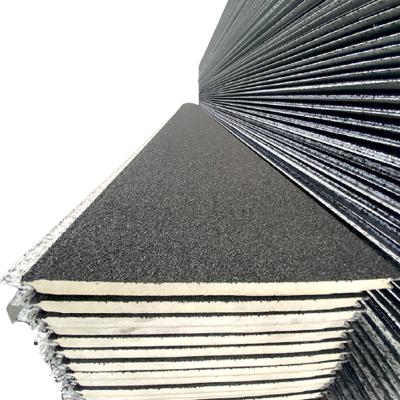 China Chinese color Polyurethane Insulation Board Metal Carved Exterior Wall Insulation Board for sale