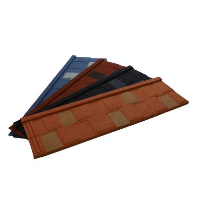 China Metal Roof System Bond Tile Stone Coated Metal Roof Tile ROOF TILE for sale