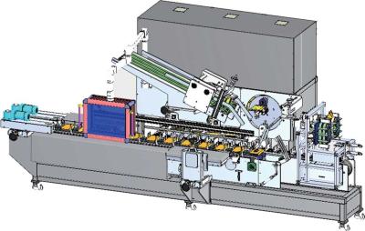 China Hoge snelheids Kartonnerende Machine 100-120 Dozen Min Te koop