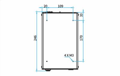 Cina Regolatore pneumatico di CC 24V di iso 8573-1 246x150x70mm in vendita