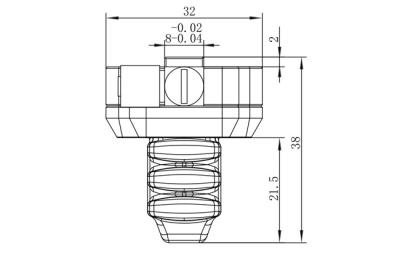 China Abrazadera robótica del diámetro externo de la extensión del FDA 3200g en venta