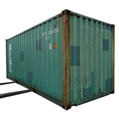 China Used Ocean Container Ship Second Hand Shipping Containers 40 Cubic Feet High Jinan With Low Cost Stock Port 20' To Qingdao, Shanghai for sale