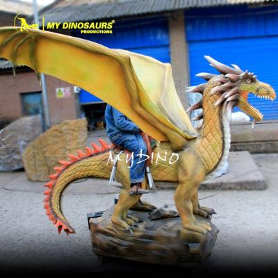 China Waterproof MY Exclusive Dino-M24 Amusement Park Rides Animatronic Dragon Rides for sale