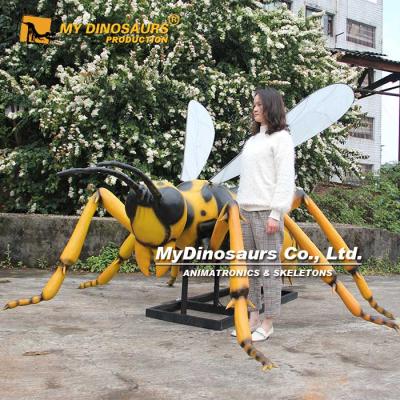 China Metal MON DINO Big Wag Animatronic Insect for park decoration for sale