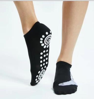 China DR Cotton Non-Slip Anti-Skid Yoga Socks for Women Air Grips Socks for Pilates Dance Ballet for sale