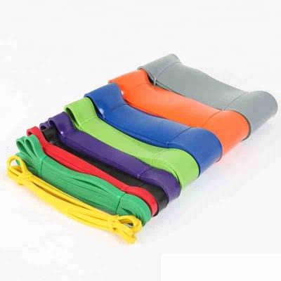 China Durable Sporting Goods Custom Printed Fitness Bands Set Resistance Bands for sale