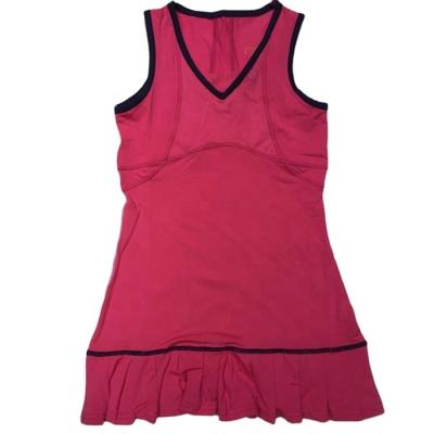 China Top supplier of the design of sweaty one-piece tennis skirt girl wicking wear for sale