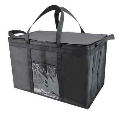 China Waterproof Home Food Delivery Bag Insulated Reusable Grocery Bag Cooler Bag for sale