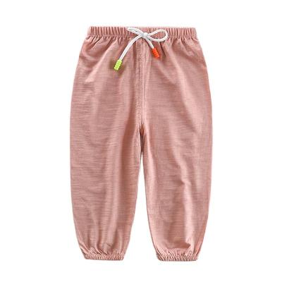 China Wholesale Custom Cheap Breathable Kids Pants Discount Kids Boys Girls Autumn Summer Trousers for sale