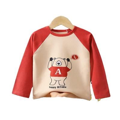 China Wholesale Customized Lovely 100% Children's Hoodies Simple Breathable Cotton Children Pullover Sweatshirt for sale