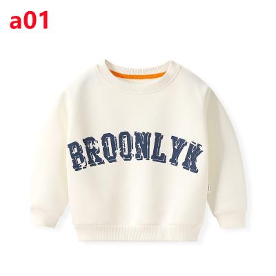 China Free Sample Autumn Printing Green 95% Cotton Pullover Children Sweatshirts Breathable Hoodies for sale