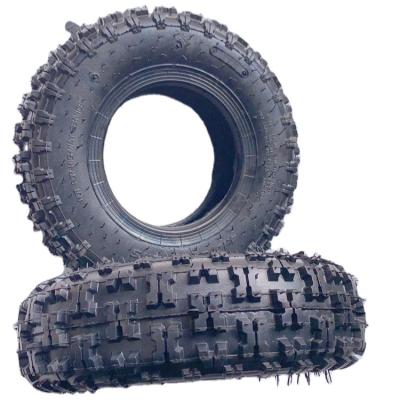 China Wheel Tubeless Rubber Durable Using Low Price 410-350-6 ATV Tires Large Rubber Big Wheel Car Tire Accessories for sale