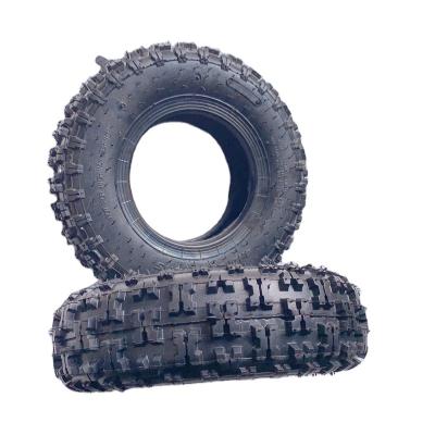 China Good quality china car accessories tires atv tires rubber wheel 410-350-6 newest big wheel tubeless rubber design for sale